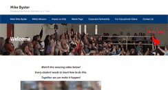 Desktop Screenshot of mikebyster.com