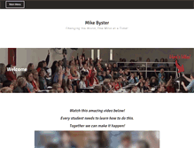 Tablet Screenshot of mikebyster.com